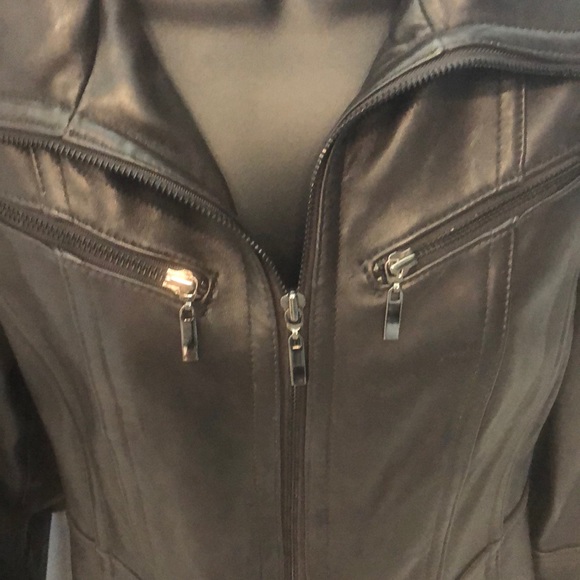 Bromley Collection Jackets & Coats Bromley Chocolate Brown Leather